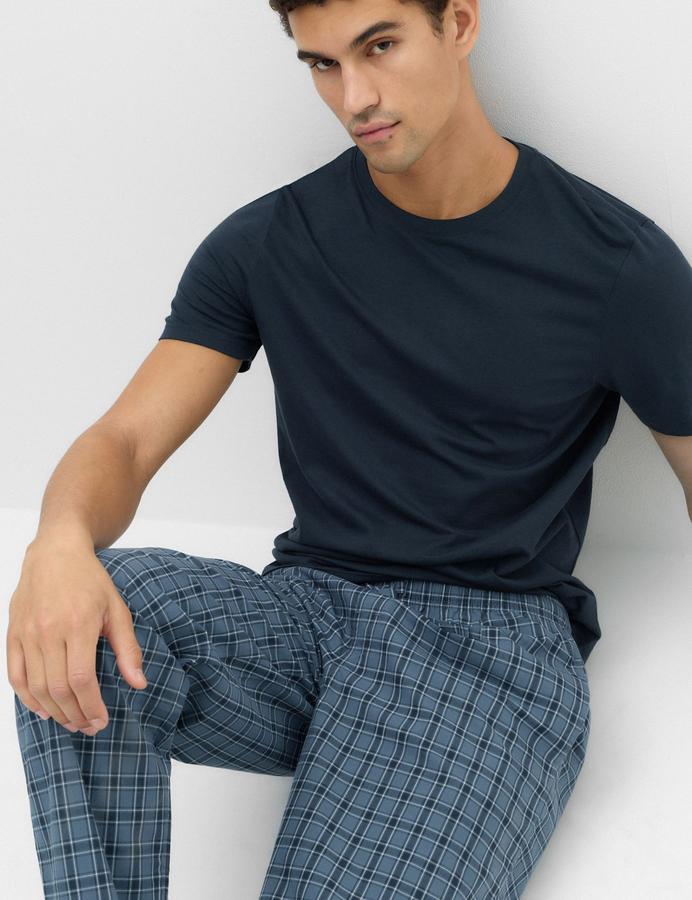Pack Of Two Cotton Pyjama Bottoms