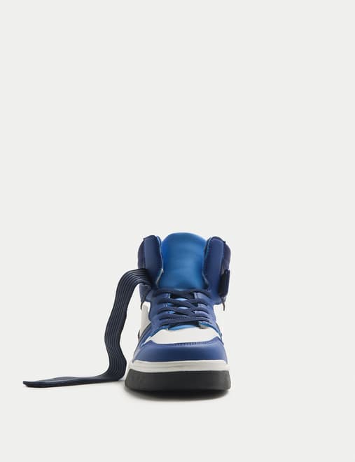 Kids' High Top Skate Trainers (4 Small - 7 Large)