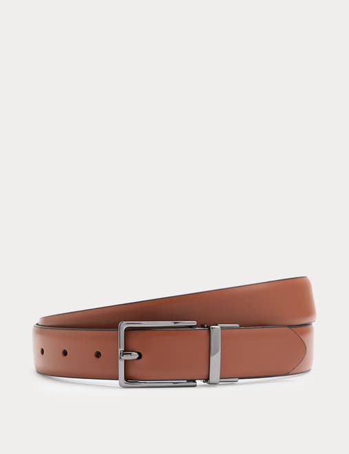 Leather Reversible Belt