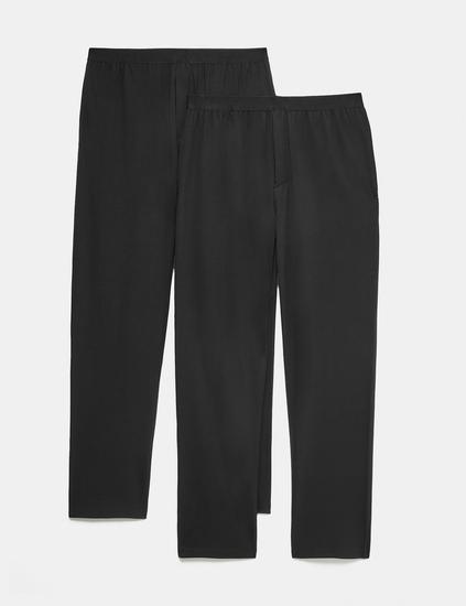 2 Pack Ultimate Cotton Rich Loungewear Bottoms