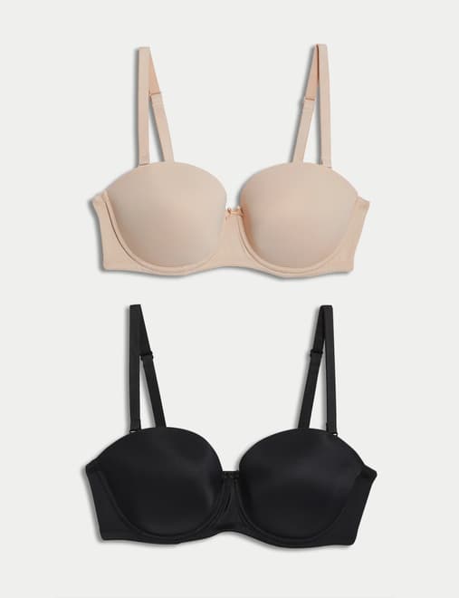 Body™ Sheer Underwired Push-Up Bra AA-E, M&S Collection