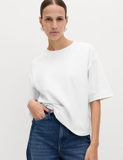 Pure Cotton Heavyweight Boxy T-Shirt