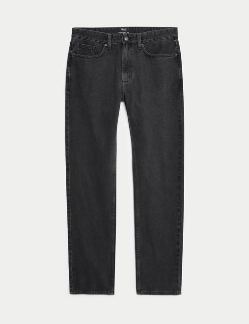 Straight Fit Pure Cotton Value Jeans