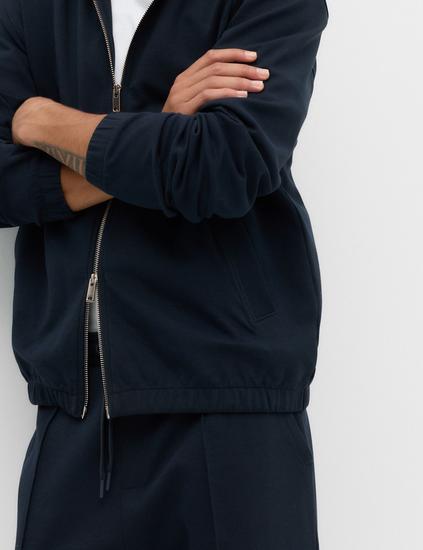 Ultimate Cotton Rich Full Zip Sweatshirt