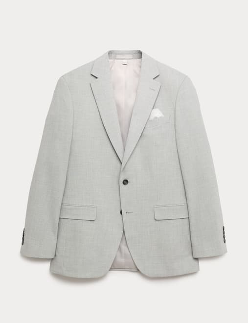 Tailored Fit Stretch Suit Jacket