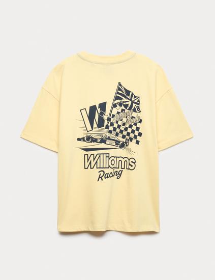 Pure Cotton Williams Racing Graphic T-Shirt (6-16 Yrs)