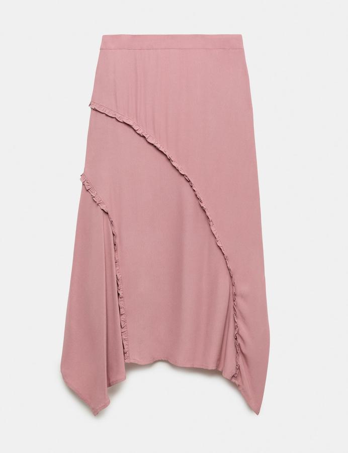 Maxi Asymmetric Skirt