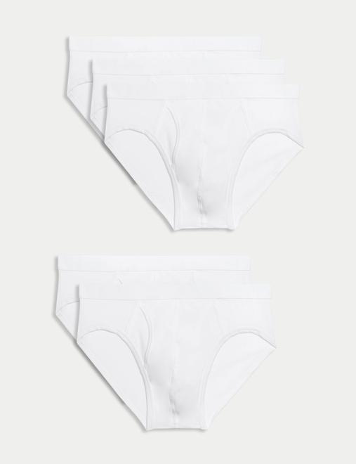 5 Pack Cotton Stretch Cool & Fresh™ Briefs
