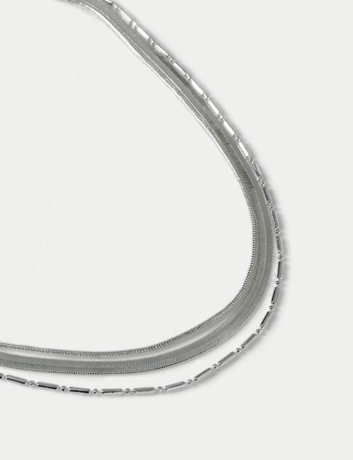 Snake Chain Layered Necklace