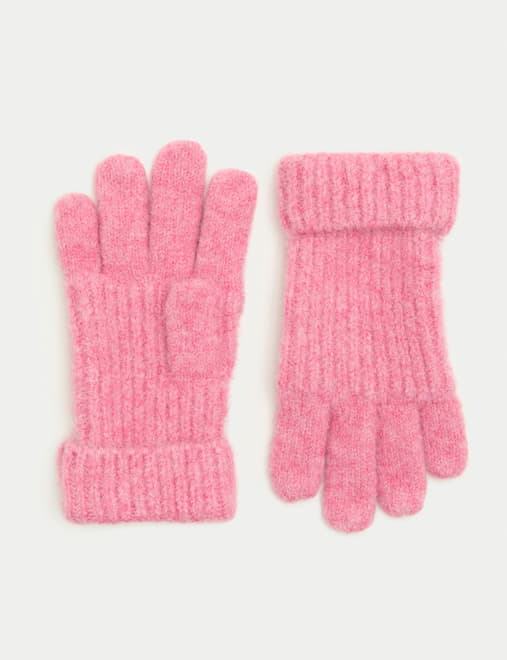 Kids' Ribbed Gloves (3-13 Yrs)