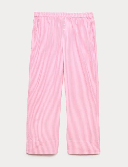 Pure Cotton Striped Pyjama Bottoms