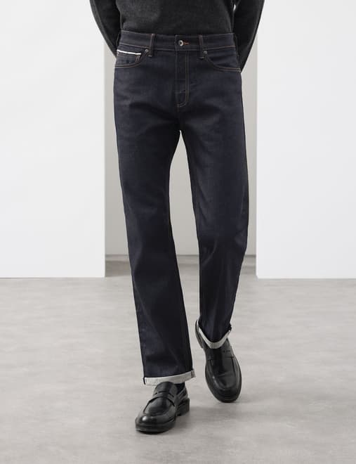 Straight Fit Japanese Selvedge Jeans