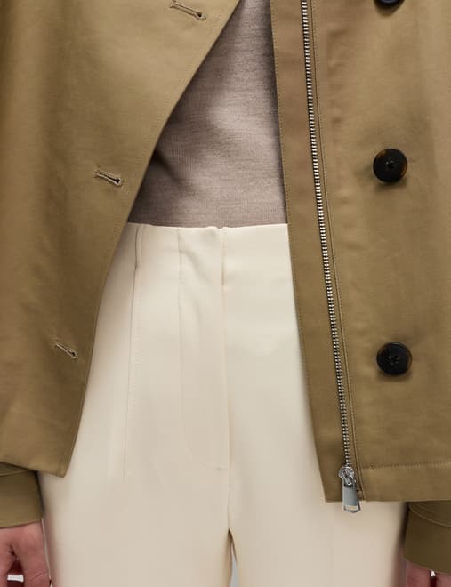 Tapered Ankle Grazer Trousers