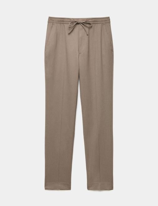 Tapered Fit Elasticated Trousers