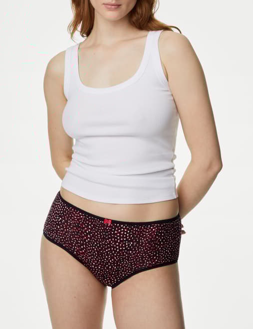 5pk Cotton Lycra™ High Rise Shorts