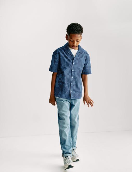 Abstract Patterned Shirt