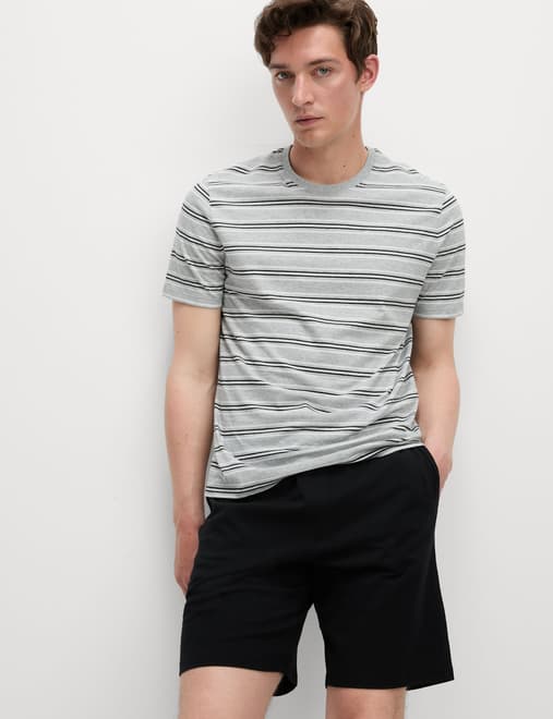 Pure Cotton Striped Pyjama Set