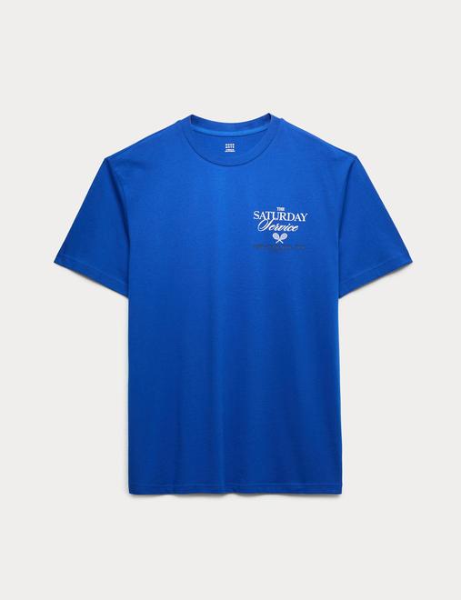 Saturday Service Graphic T-Shirt