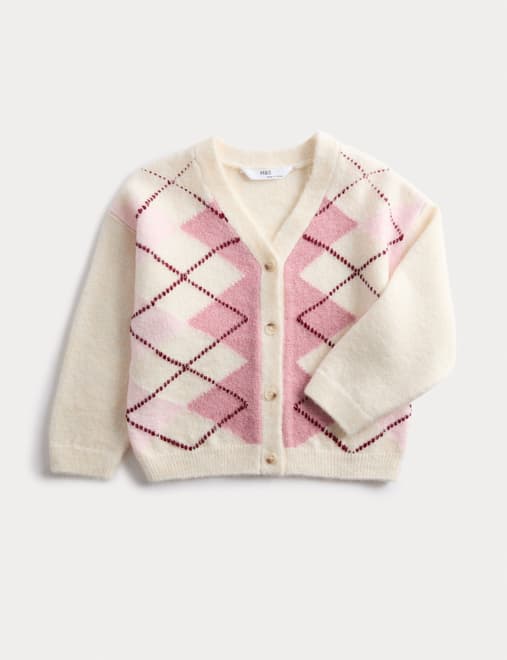 Argyle Cardigan (2-8 Yrs)