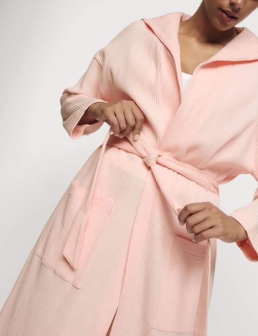 Jersey Waffle Dressing Gown