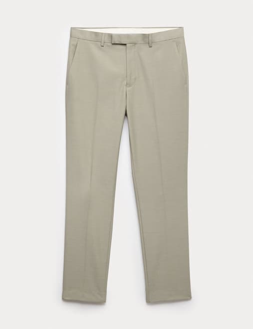 Slim Fit Stretch Suit Trousers