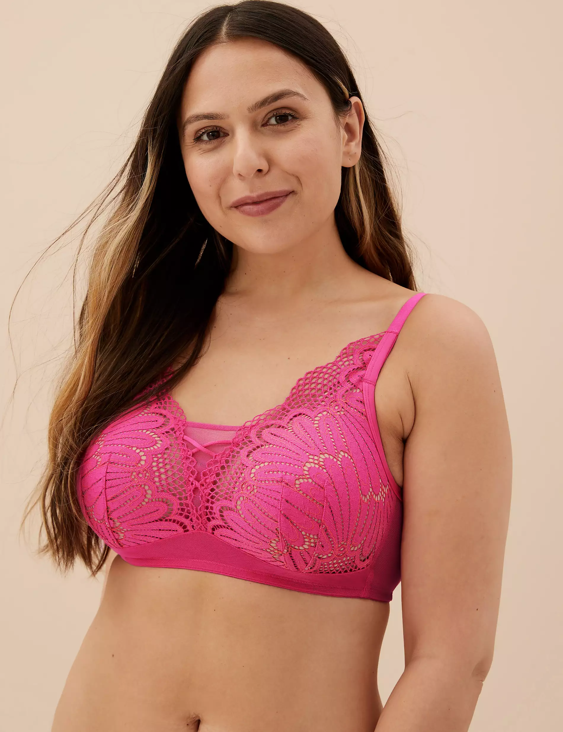 Nova Lace Non Wired Post Surgery Bra