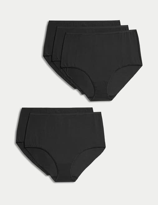 2 Pack Light Control Santoni Seamfree High Leg Knickers Marks