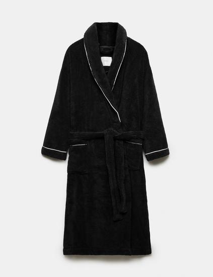Pure Cotton Towelling Dressing Gown
