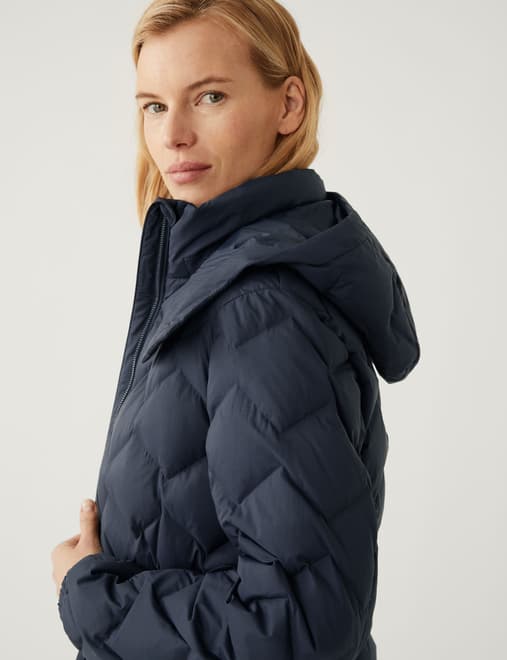 Feather & Down Packaway Puffer Jacket