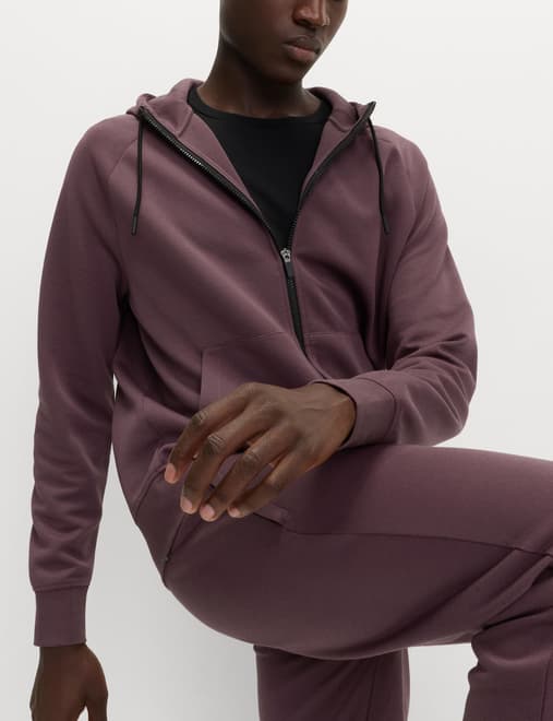 Performance Jersey Zip through Hooded Jacket