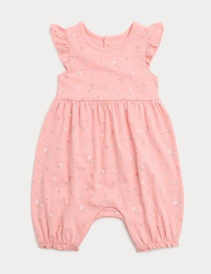 Cotton Floral Romper