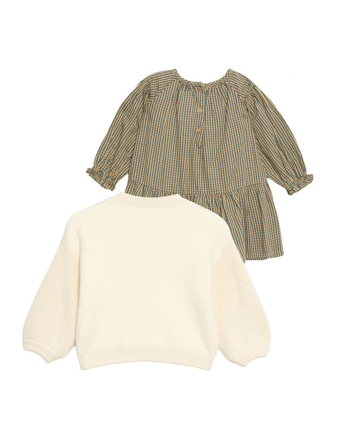 3 Piece Cotton Rich Checked Outfit (0-5 Yrs)