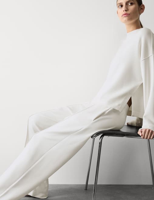 Scuba Jersey Lounge Sweatshirt