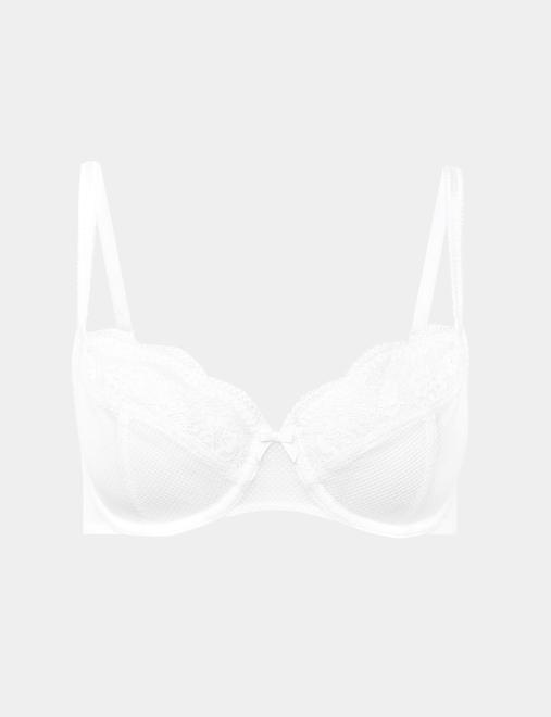 Jasmine Lace Wired Balcony Bra A-E