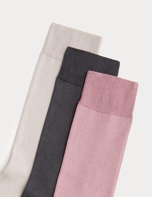 3 Pack Egyptian Cotton Rich Socks