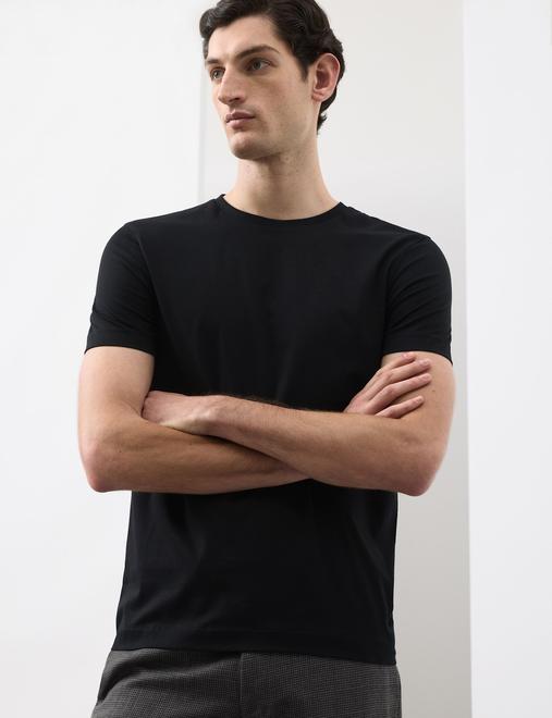 Pure Supima® Cotton Slim Fit Crew Neck T Shirt