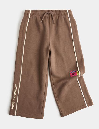 Cotton Rich Hot Wheels™ Wide Leg Joggers (2-8 Yrs)