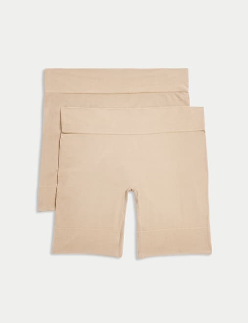 5pk No VPL Microfibre Low Rise Shorts, M&S AU