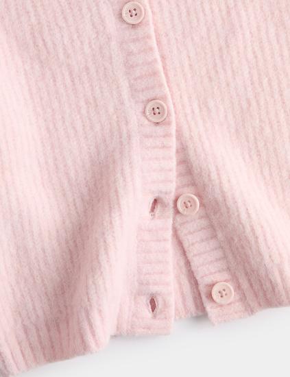 Knitted Cardigan with Wool (2-8 Years)