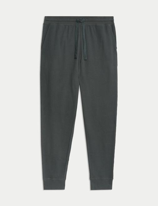 Pure Cotton Waffle Loungewear Bottoms