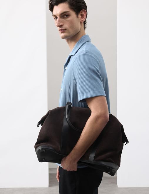 Regular Fit Textured Short Sleeve Shirt