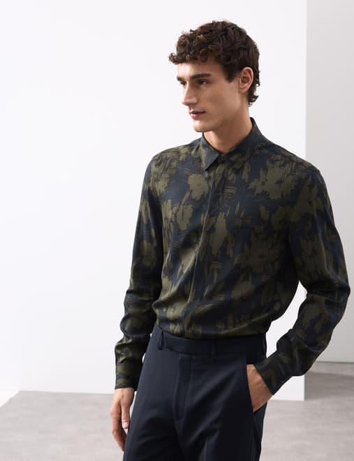 Regular Fit Floral Shirt