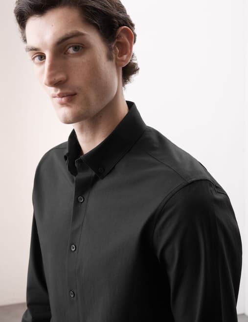 Regular Fit Cotton Stretch 360 Flex™ Shirt