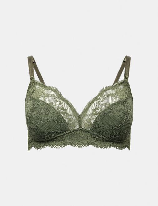 Jasmine Lace Non Wired Maternity Nursing Bra B-H