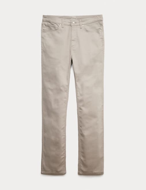 Straight Fit Stretch Jeans