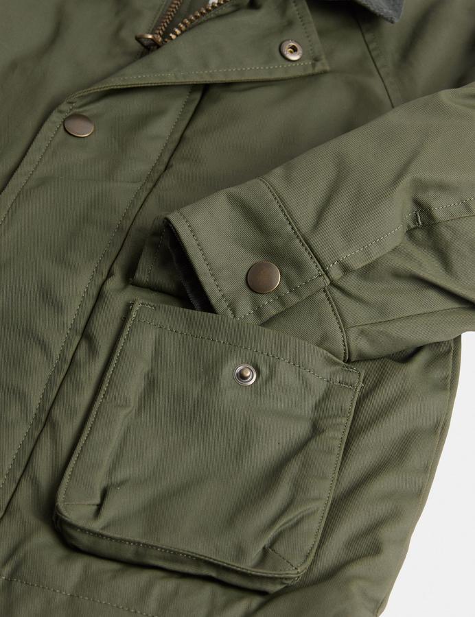 Wax Jacket With Corduroy Collar (2-8 Yrs)