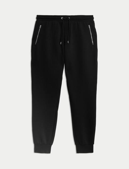 Regular Fit Cotton Rich Performance Cuffed Joggers