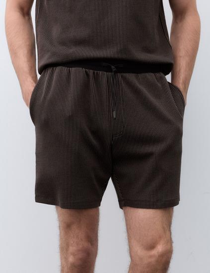 Supima™ Cotton Rich Ribbed Shorts