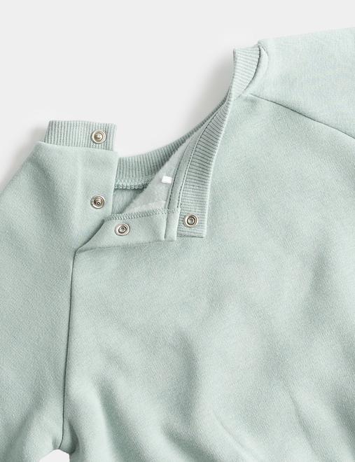 Cotton Blend Fleece Lined Sweatshirt (0-3 Yrs)