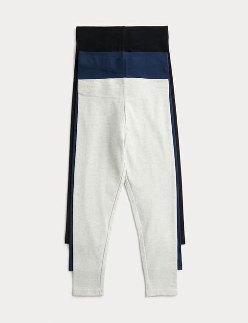 3 Pack Cotton Rich Leggings (2-8 Yrs)